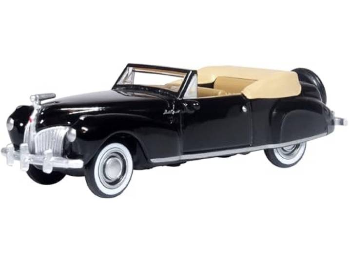 Oxford Diecast 87LC41006 Lincoln Continental 1941 Zwart/Tan