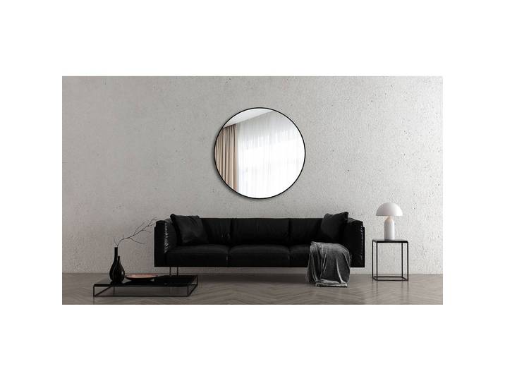 Spiegel Talos III 120cm Schwarz/Schwarz Korpus: Aluminium 120cm ohne Beleuchtung