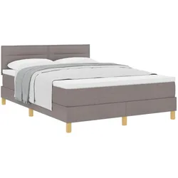 vidaXL, Boxspringbett, Qutenetta (Linien-Design) (140 x 200 cm)