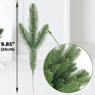 Inspire Essentials Artificial Pine Branches Christmas Greenery Decor Set a 5pcs