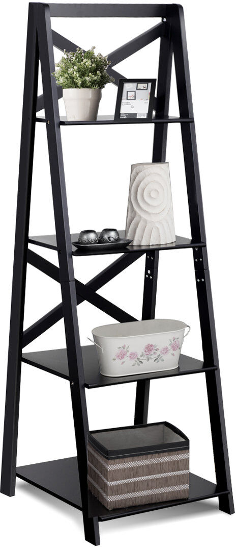 Breakwater Bay Kennebec 143cm H x 51cm W Ladder Bookcase 143cm H X 51cm W X 46cm D