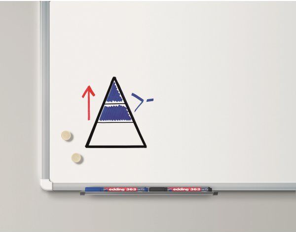 Edding 363 Whiteboard Marker   Rød
