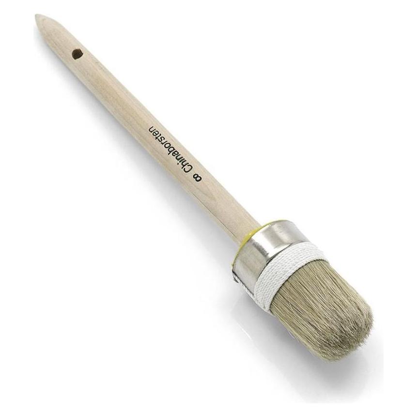 HP Autozubehör Ringpinsel Grösse 14 Borstenlänge 80 mm 50 mm helle Mischborste roher Holzstiel (50 mm) (52614)