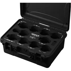 Dzofilm Hard Case for Vespid Prime 10-Lens Kit (16/21/25/35/40/50/75/100/125/Macro 90), Kameraschutz, Schwarz