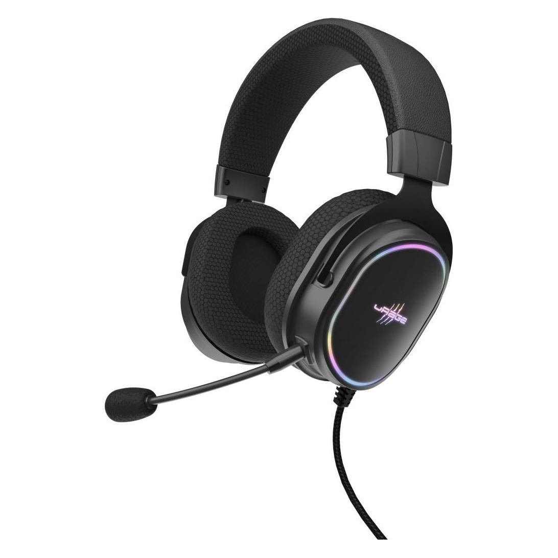 Urage Gaming-Headset SoundZ 800 7.1 V2, Schwarz (Kabelgebunden) (00217864)