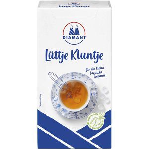 Diamant Zucker weißer Lüttje Kluntje, lose, 500g
