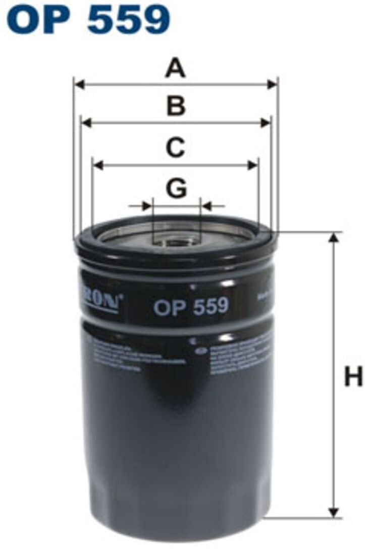 Ölfilter FILTRON OP559