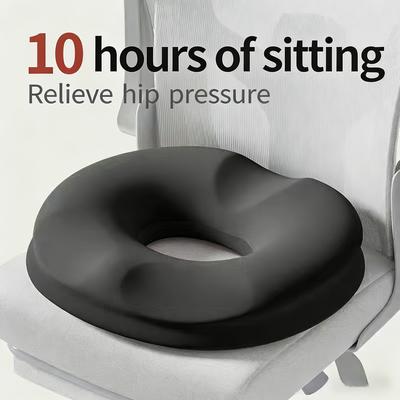 Handpicked Choices ErgoComfort Donut Seat Cushion Memory Foam Tailbone Pillow Hemorrhoid Relief green