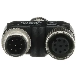 ABB M12-3G Y-Stecker mit M12-Anschlüssen von Adam OSSD M12-8 mit M12-8 Kabel 2TLA020055R0700