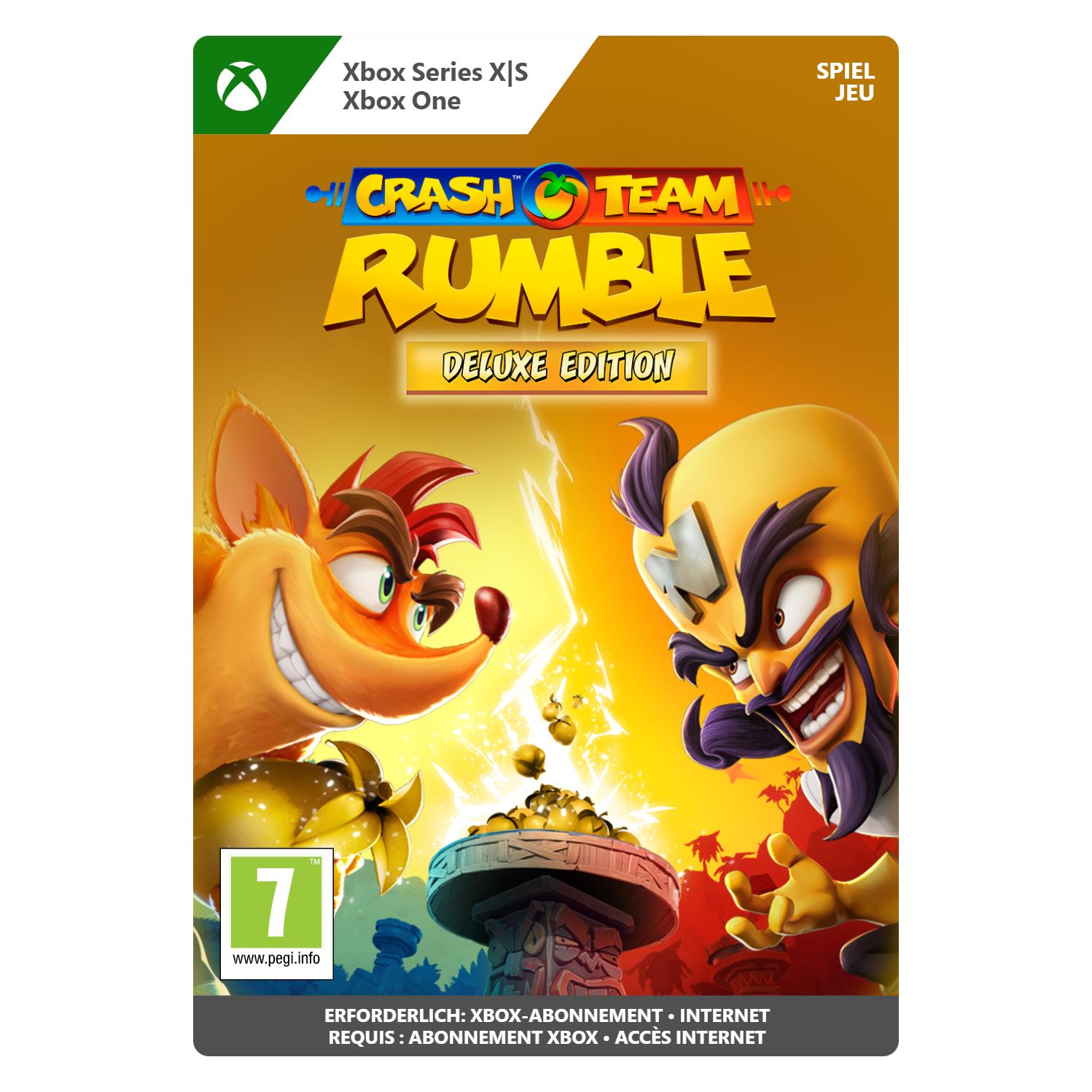 Microsoft Xbox Crash Team Rumble - Deluxe Edition Download Code (Xbox One S, Xbox One X, Xbox Series S, Xbox Series X) (G7Q-00224)