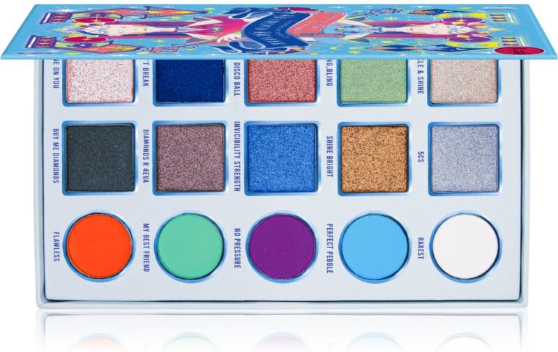 J.Cat Beauty House of Queens eyeshadow palette shade 104 Diamond Dealer 12.5 g