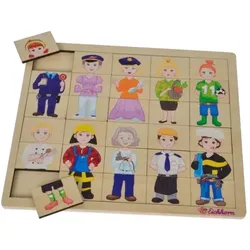Eichhorn Einlegepuzzle Mix und Match