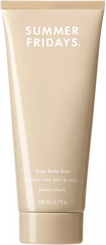 SUMMER FRIDAYS - Body Butter Balm -Feuchtigkeitsspendender Körperbalsam, 200 ml, Vanilla
