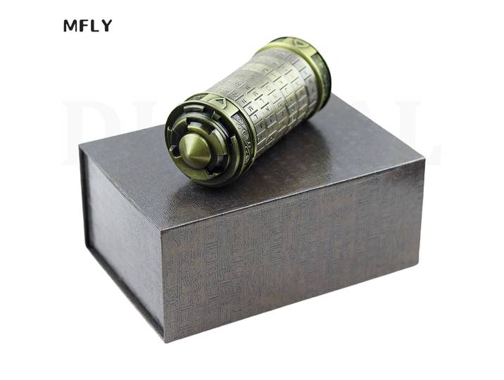Code jouets métal Cryptex serrures Da Vinci jouets éducatifs cadeau de saint valentin cadeaux de mariage fête des mères lettre mot de passe évasion