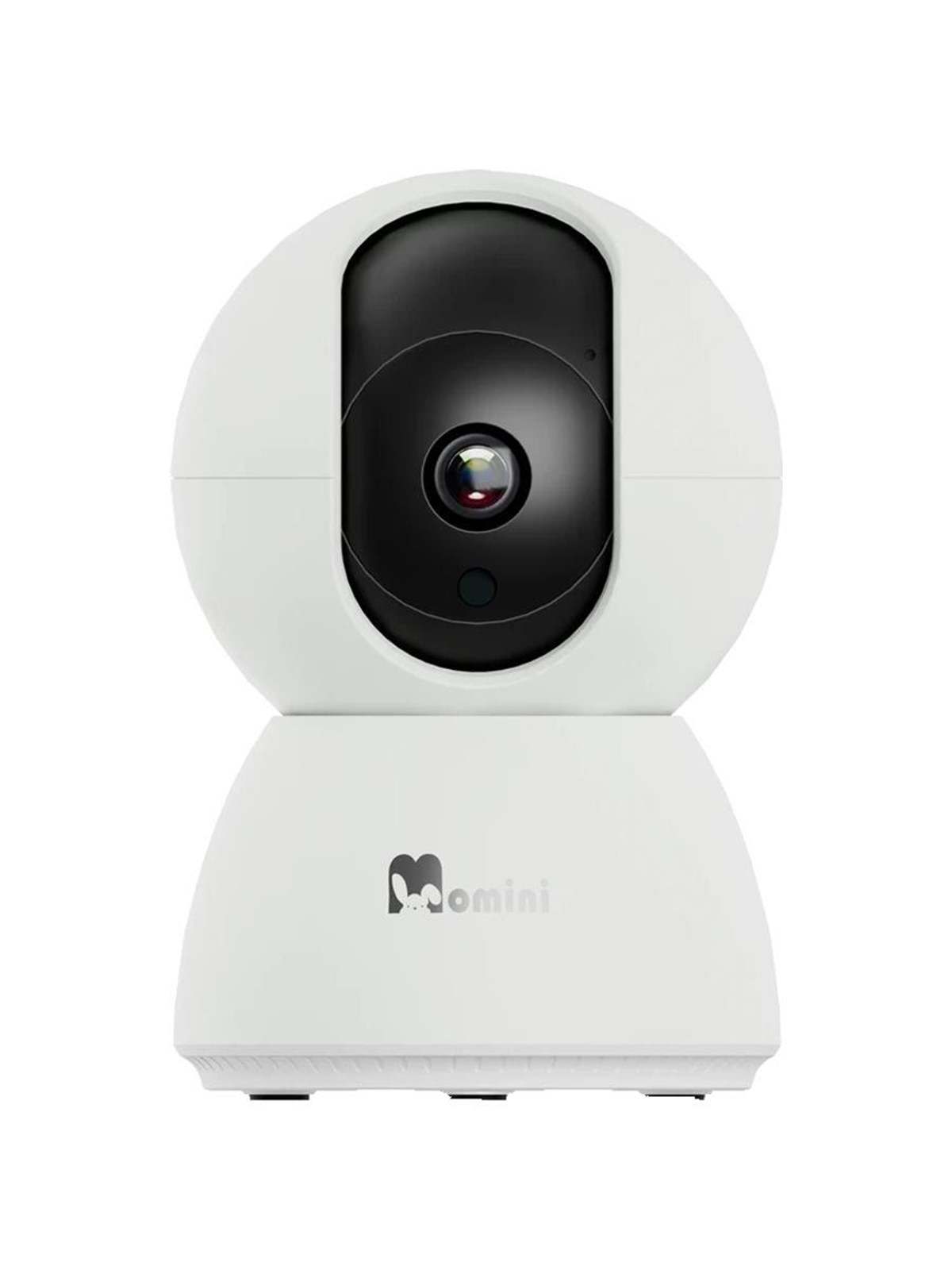 Momini KiddLok Baby Monitor with Night Light Two-Way Communication 1080p Wi-Fi White