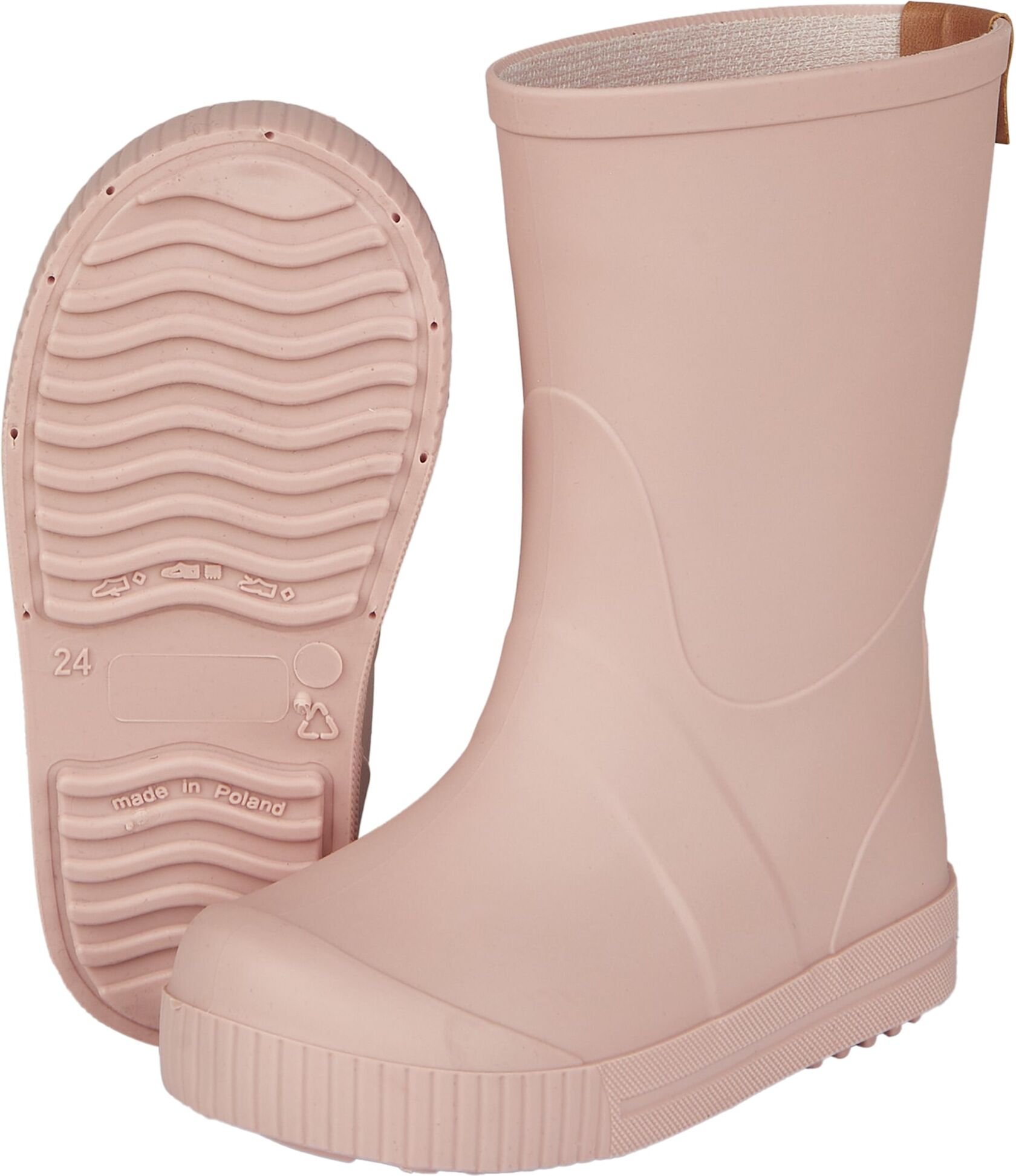 Gummistiefel STERNTALER "Gummistiefel", Jungen, Gr. 30, rosa (zartrosa), Obermaterial: 100% Synthetik synthetic., Schuhe Gummistiefel