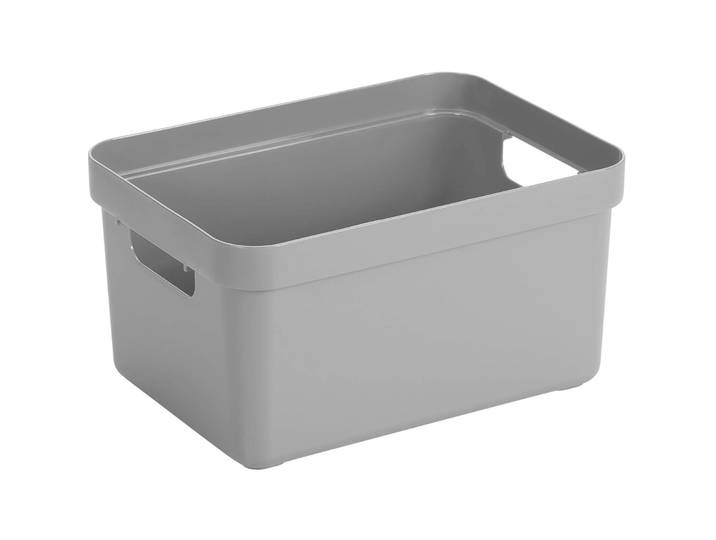 Box Sigma home hellgrau H 18.3 cm - Material: Kunststoff - Box