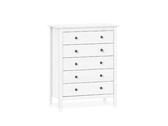 TOBINO Kommode mit 5 Schubladen, Material Massivholz, Kiefer