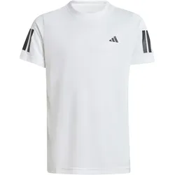 adidas Club 3-Streifen Tennisshirt Jungen JI9249 - white 176
