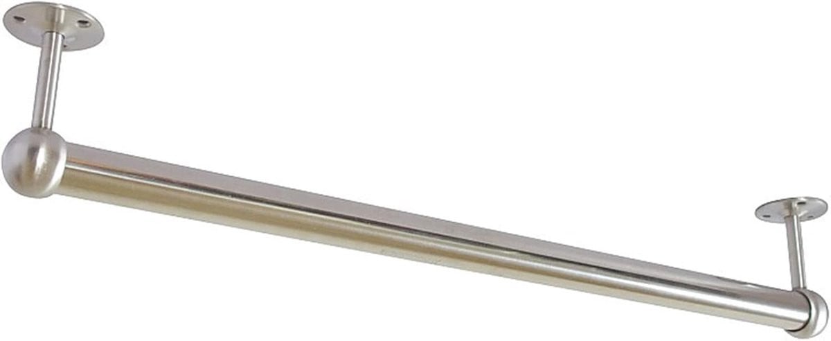 Wisdom Staand Handdoekrek van RVS voor Badkamer en Keuken, Breedte: 40 cm, Meerkleurig