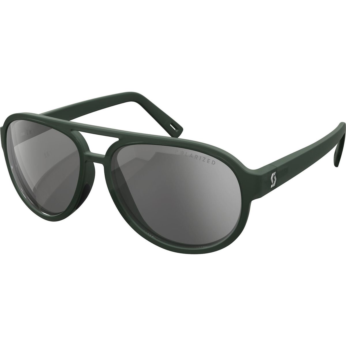 Scott Sunglasses Bass Polarized kaki green - grey polarized (6312) 4111236312357