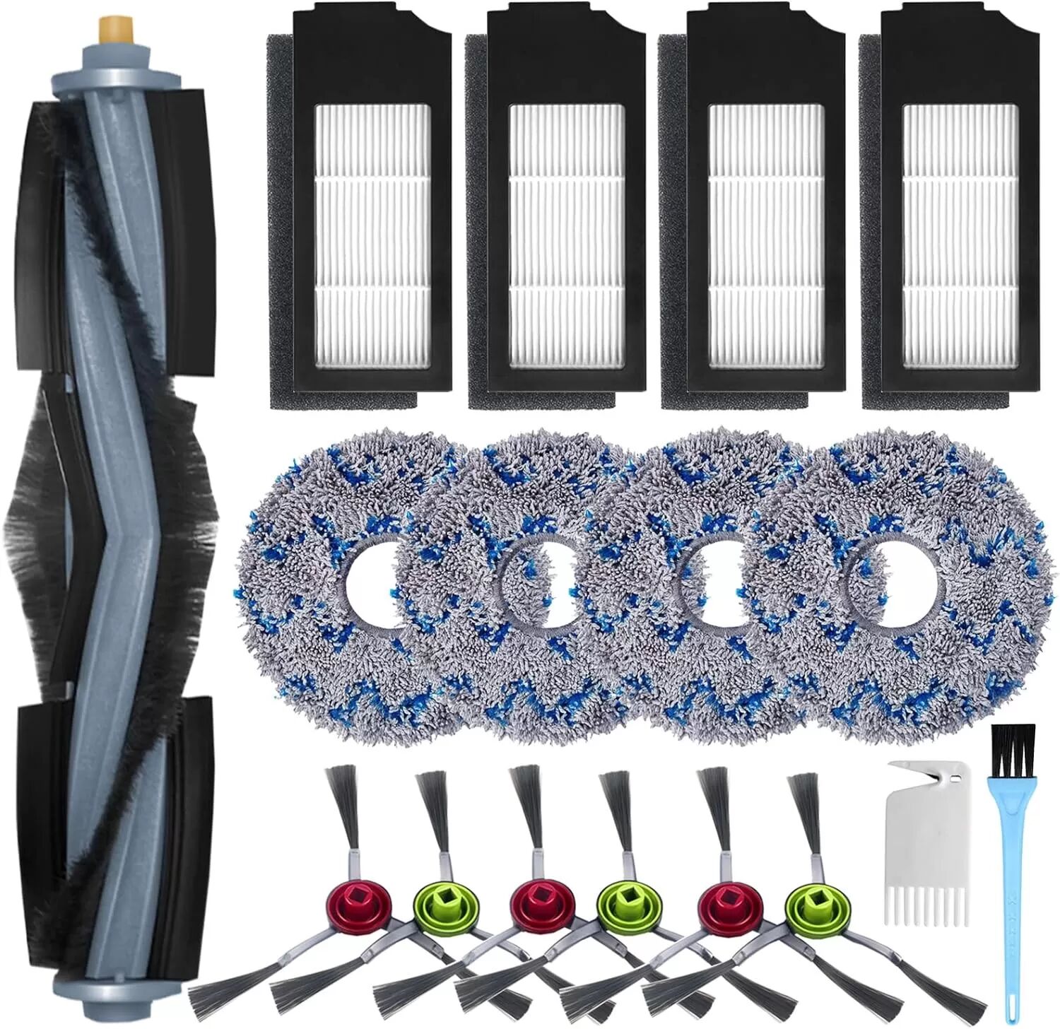 INF Accessoires d'aspirateur pour Ecovacs DEEBOT X1 Omni / X1 et Omni / X1