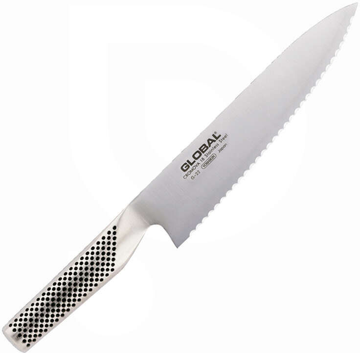 Global Coltello sx inox per pane  G22 - 20 cm