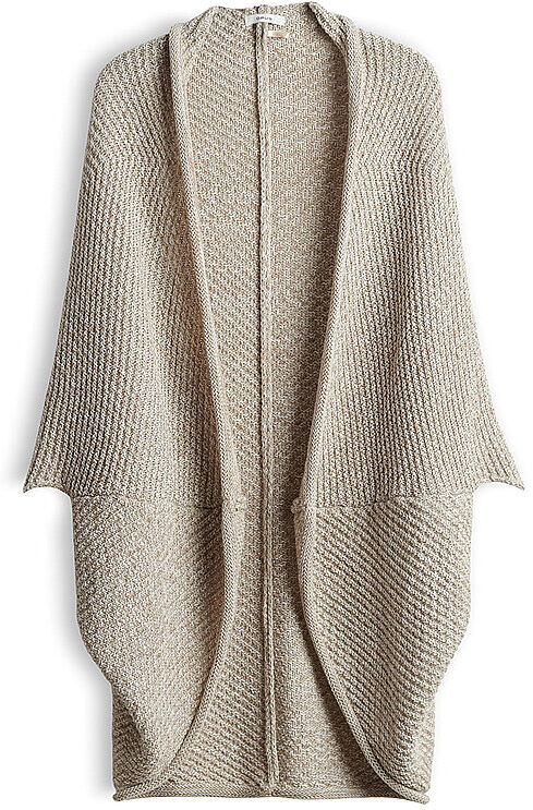 OPUS Strickjacke AMARYLLIS WAFFLE hellbraun W