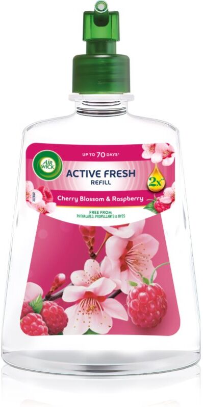 Air Wick Active Fresh Cherry Blossom & Rasberry désodorisant recharge 228 ml