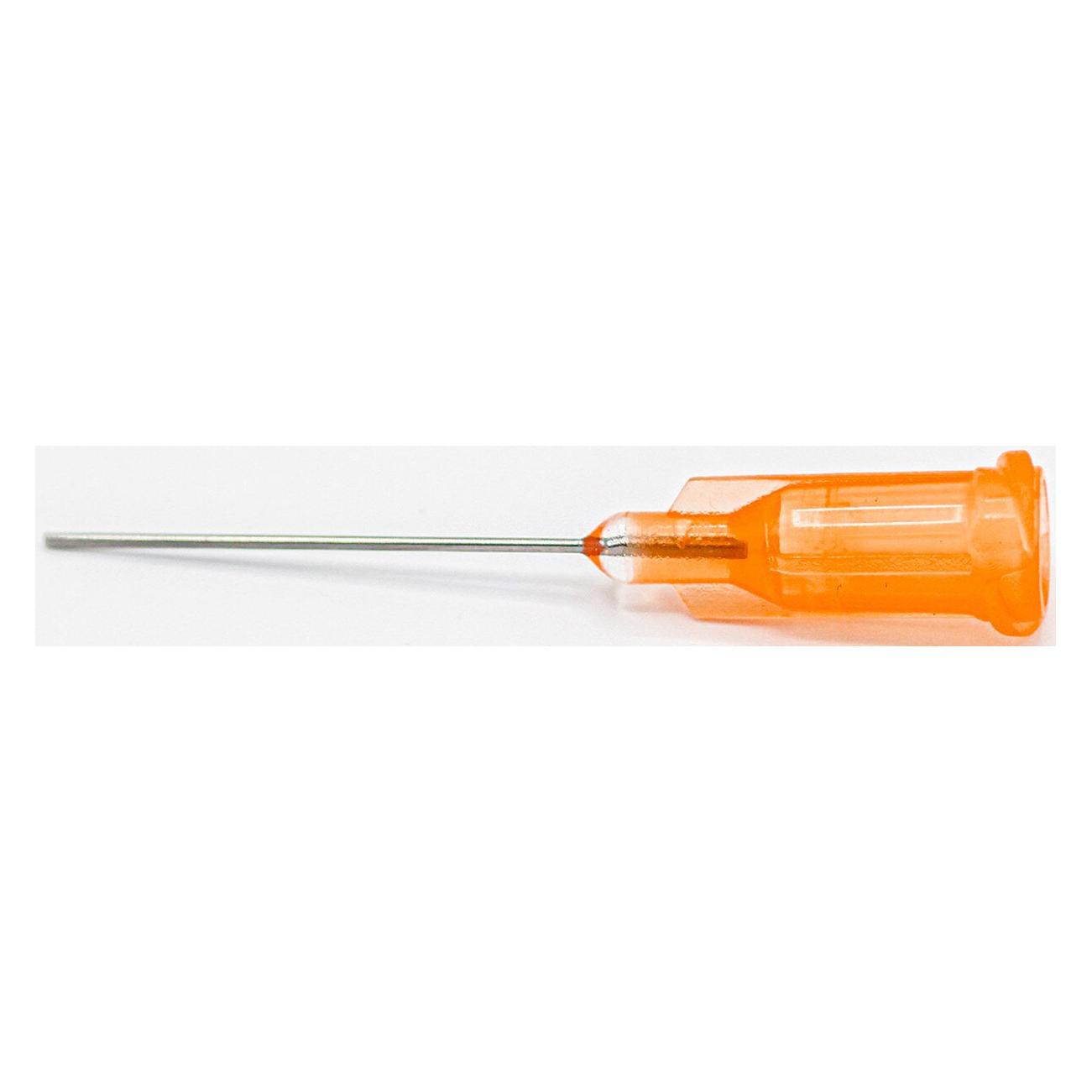OKI Dosiernadel 1", gerade, Gauge 23, orange, spitzenform gerade (72704199)