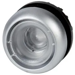 Eaton 216954 Leuchtdrucktaste, RMQ-Titan, flach, rastend, ohne Tastenplatte, Frontring Titan M22-DRL-X  - 5 Stück
