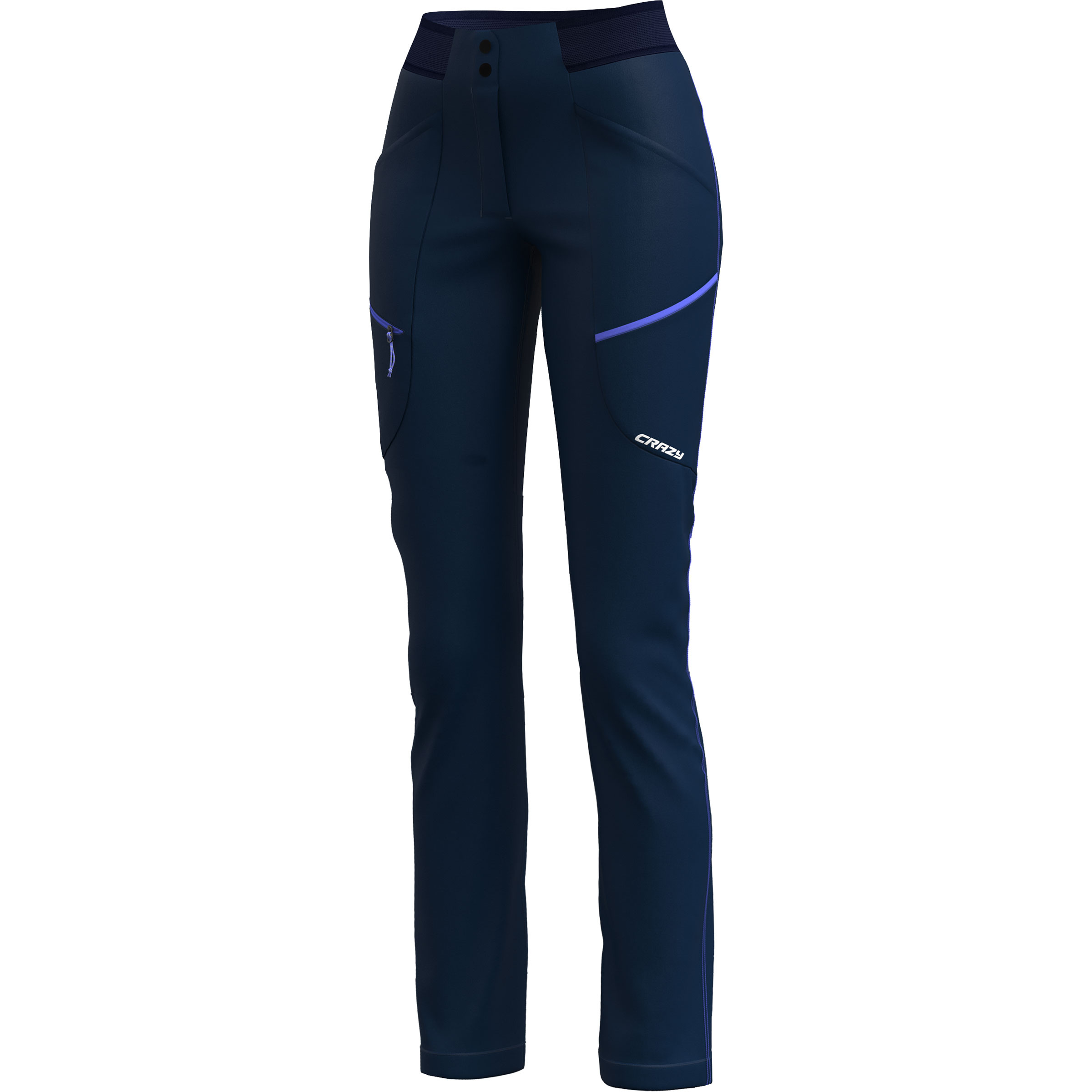 Crazy Traverse Hose Damen Wanderhose blau Größe XS Camping Elastisch