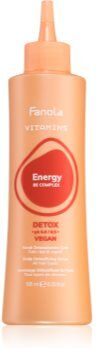 Fanola Vitamins Scalp Detoxifying Scrub gel esfoliante de limpeza para todos os tipos de cabelos 195 ml. Vitamins Scalp Detoxifying Scrub