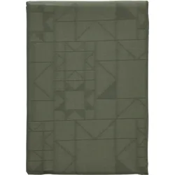 Star Damask Tischdecke 140 x 270 cm grün