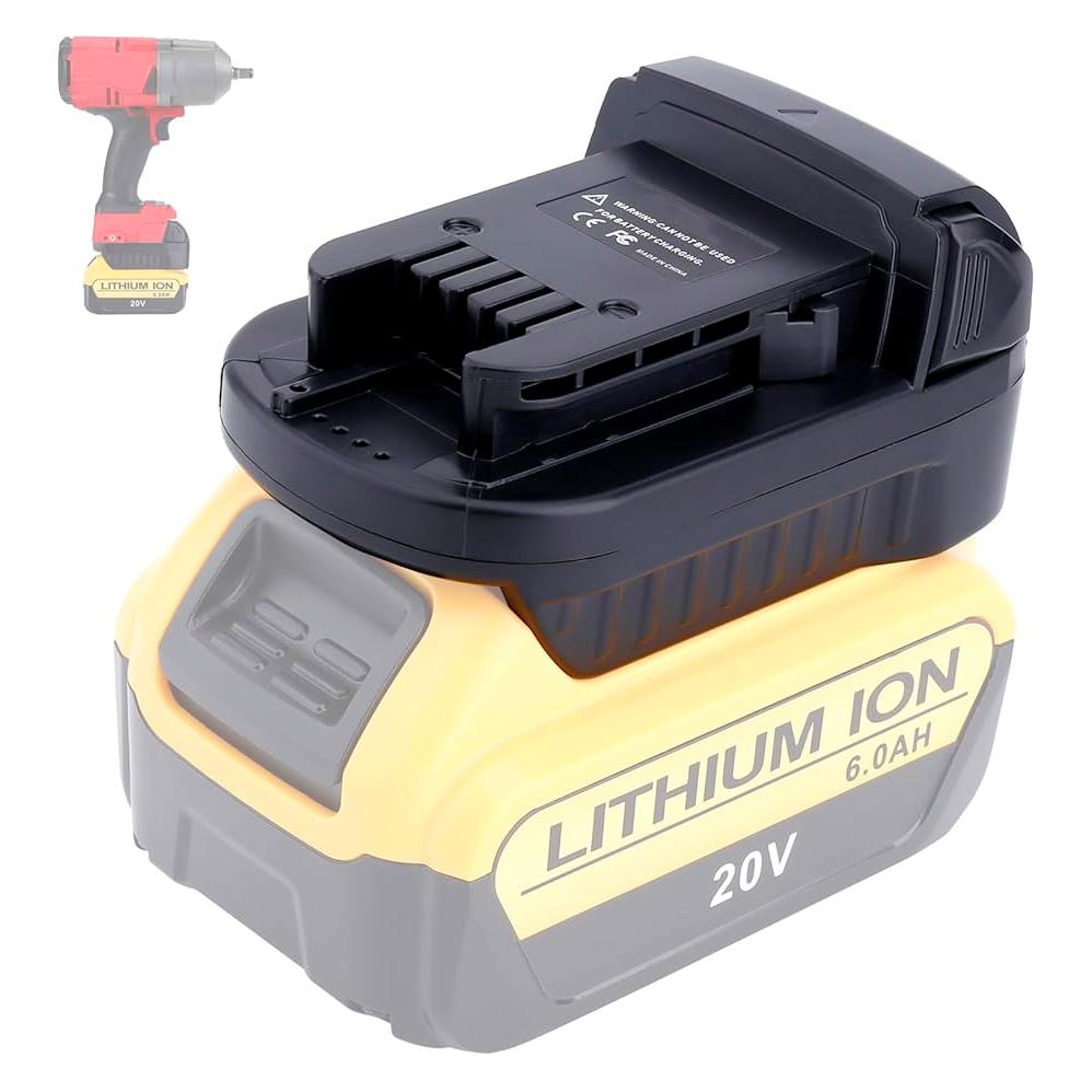 LKD Akku-Adapter - DeWalt 18V auf Milwaukee 18V Lithium-Elektrowerkzeug (18 V) (69479186)
