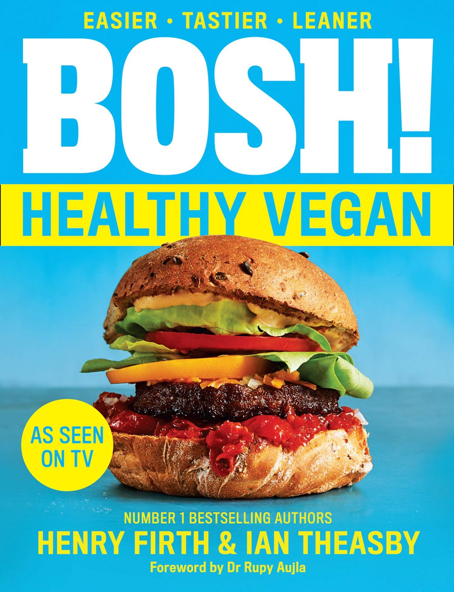 HQ BOSH! Healthy Vegan by Henry Firth & Ian Theasby - Paperback Cookbook - Over 80 Plant-Based Recipes & Meal Plans -