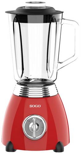 SOGO Human Technology Standmixer Rot (metallic)