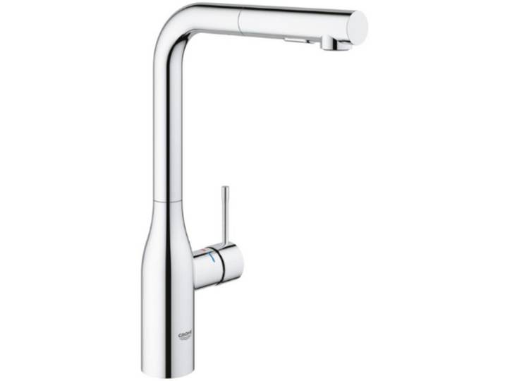 Essence Mitigeur évier avec douchette extractible, 2 jets, Chrome (G-30270000)