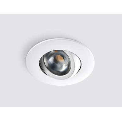 HEITRONIC LED Einbaustrahler "DL8002", weiß, 1, Ø 9,5cm H: 4,9cm, 1 Stk., Leuchten, Einbaulampe, Einbauleuchte, LED-Downlight, schwenk- und dimmbar, LED Einbaustrahler LED Deckeneinbaustrahler