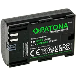 PATONA Premium Akku für Canon LP-E6 und EOS Kameras