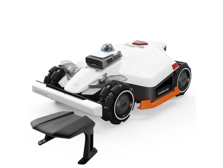 Robot tondeuse Mammotion LUBA 3 AWD 3000 avec garage\, sans fil périphérique\, jusqu’à 3000m²\, transmission intégrale\, pente 80 %\, cartographie\, 4G\, APP