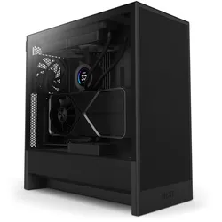 NZXT H5 Flow (2024), schwarz, Glasfenster