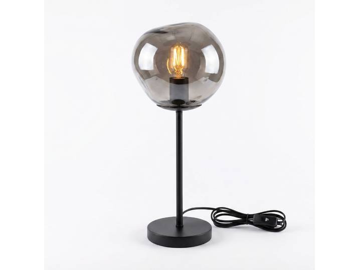 BASE Tafellamp Kasim 1-lamps, Glas - Smoke