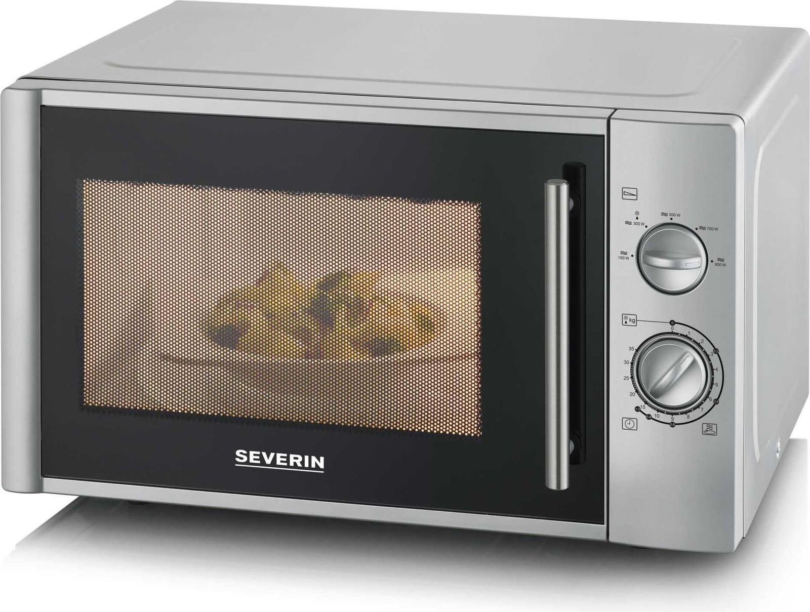 Severin MW 7772 Magnetron 900 W Zilver