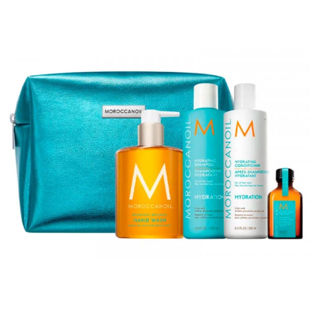 Moroccanoil Hydrating Shampoo Argan OilHydrating Shampoo 250mL+ Conditioner 250mL + OT 25mL + Hand Wash 360mL 1&nbsp;un.