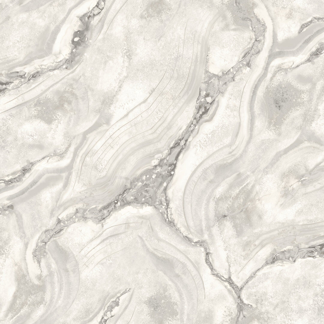 Fairmont Park Crozet 10.05m x 53cm Textured Glitter Wallpaper Roll Grey