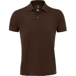 SOLS Schweres Herren Piqué Polo 00571 chocolate 5XL