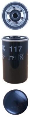 MAHLE KC 117 Polttoainesuodatin