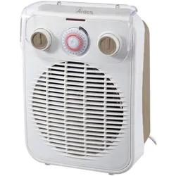 Poly Pool AR4F10TI Elektroheizung Indoor Weiss 2000 W Elektrische Raumheizung mit Ventilator, Heizlüfter, Weiss