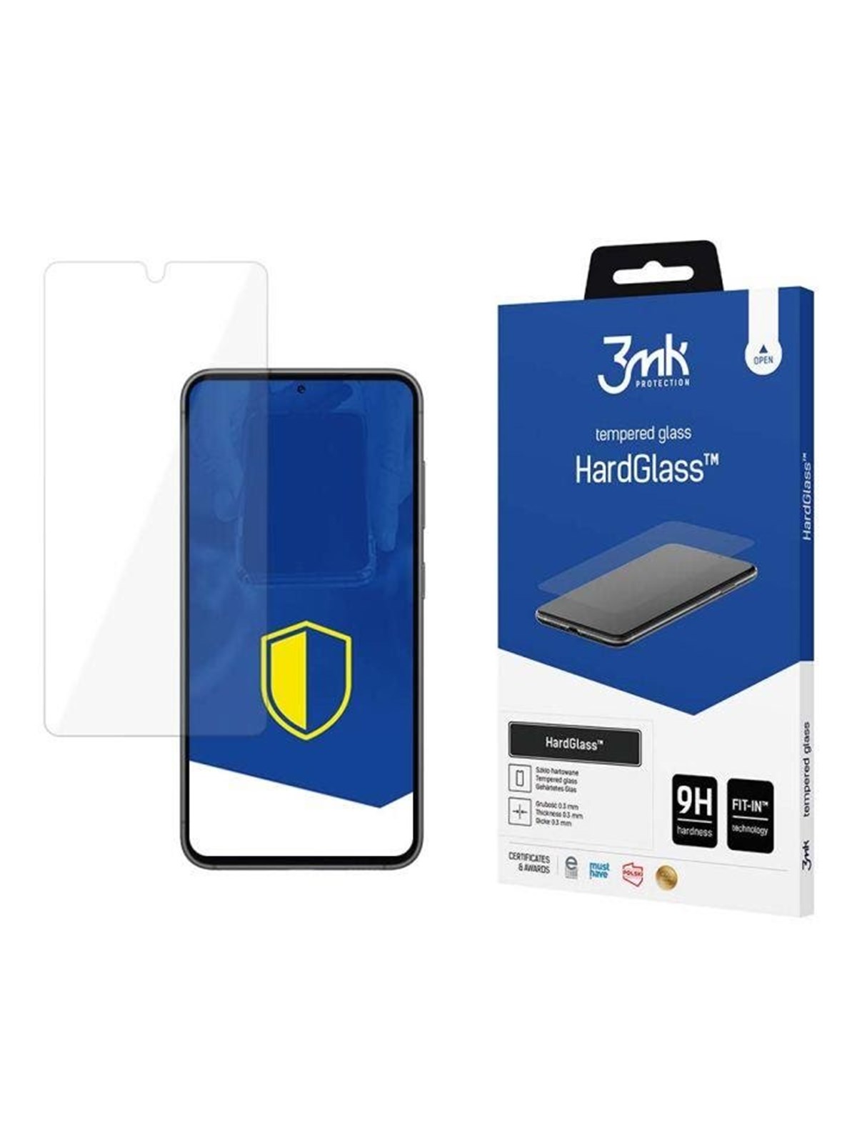 3mk Tempered Glass 9H HardGlass for Samsung Galaxy S23 5G